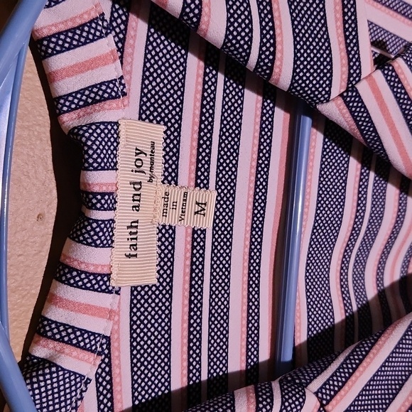 Faith and Joy Striped Blouse - Picture 4 of 7